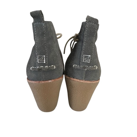 Sperry women’s Harlow Wedge chukka boot gray suede size 10 - Picture 10 of 10